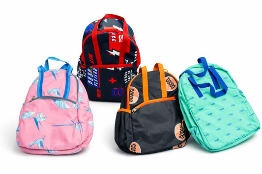 Kids Printed School Backpack | Lightweight Travel & Daily Use Bag | Stylish Mini Backpack for Boys & Girls
